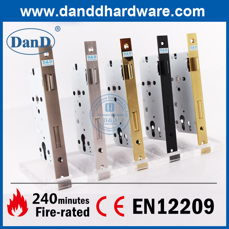 Euro Stainless Steel Narrow Stile Mortise Lock for Wooden Door-DDML021-3085