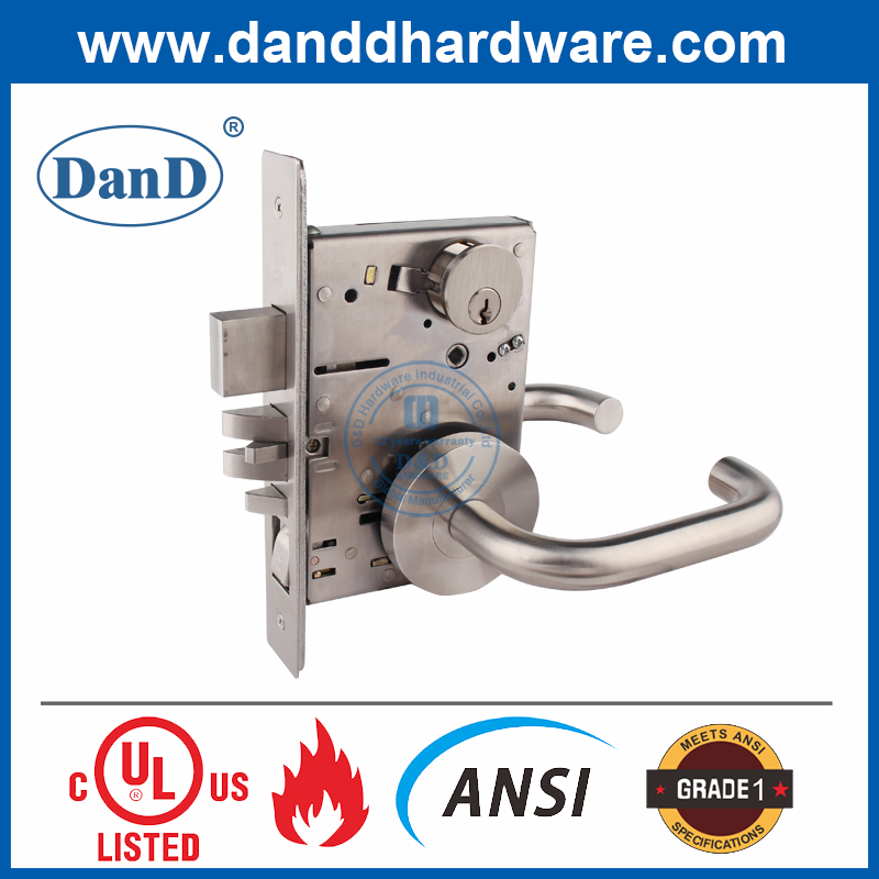 Stainless Steel 304 Heavy Duty Solid Lever Handle-DDAH001