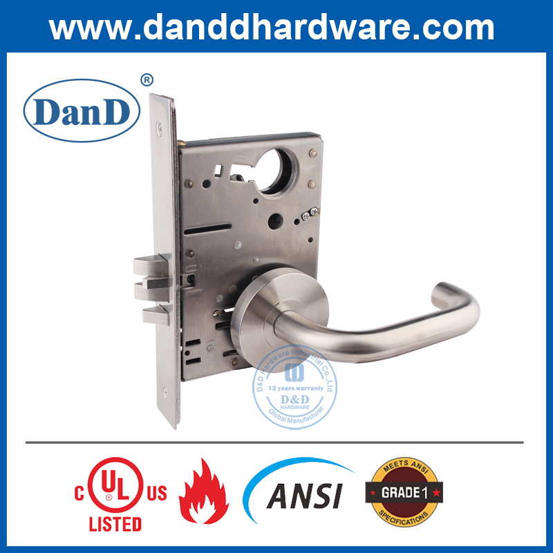 ANSI Grade 1 SS304 Auxiliary Dead Latch Mortice Door LockDDAL31 Buy