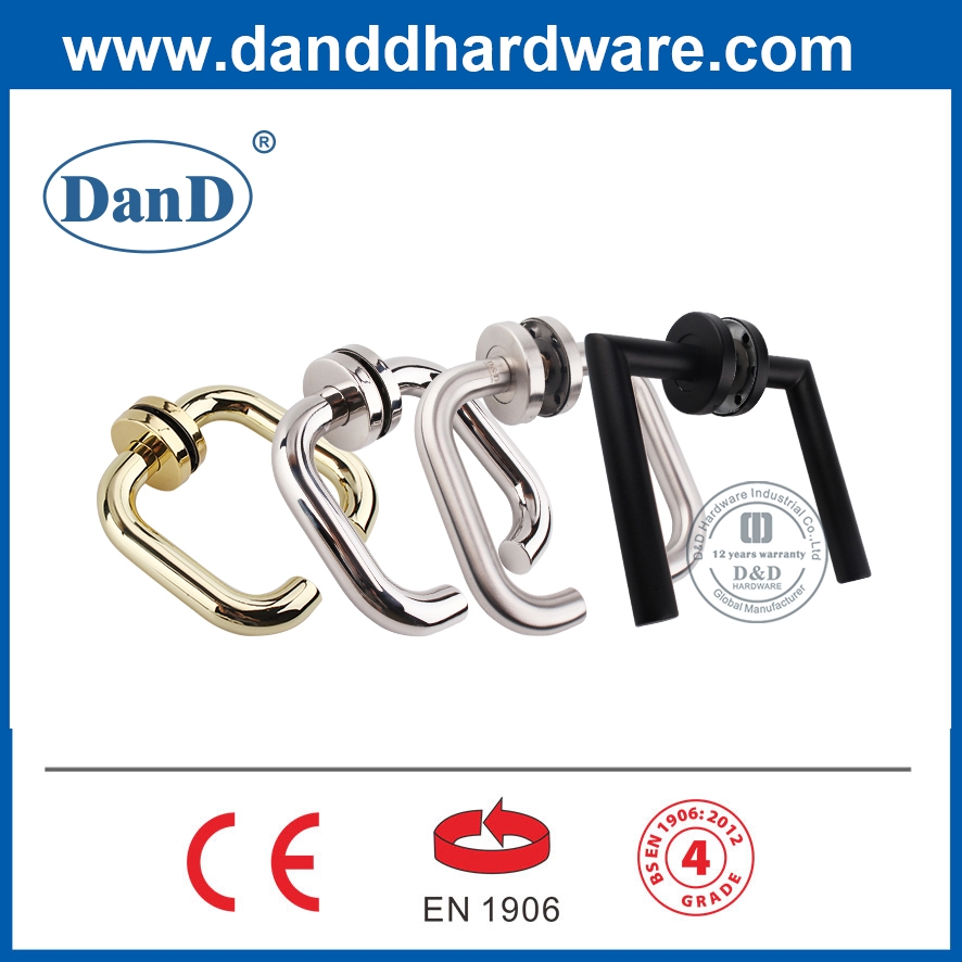 Stainless Steel Door Lever Handles EN1906 Grade 4 Modern Door Handle-DDTH002