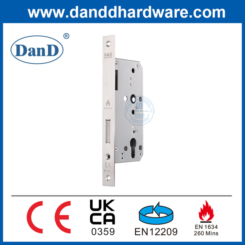 EN12209 Fire Rated Wooden Outdoor Door Mortise Deadbolt Lock-DDML013-5572