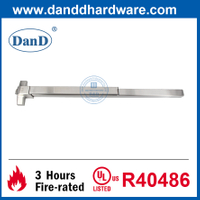 UL 10C Fire Rated 3 Hours Emergency Exit Door Stainless Steel Panic Push Bar-DDPD003