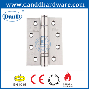 CE Euro Style Stainless Steel 304 Butt Fireproof Metal Door Hinge -DDSS001-CE -4x3x3 