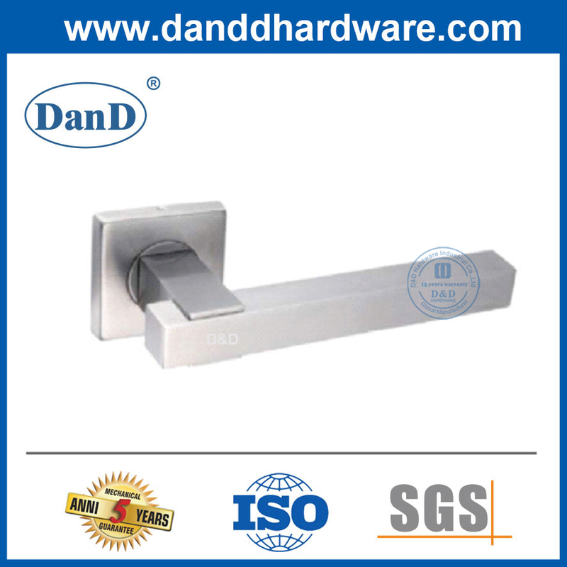 Types of Commercial Door Handles Stainless Steel Square Handles for