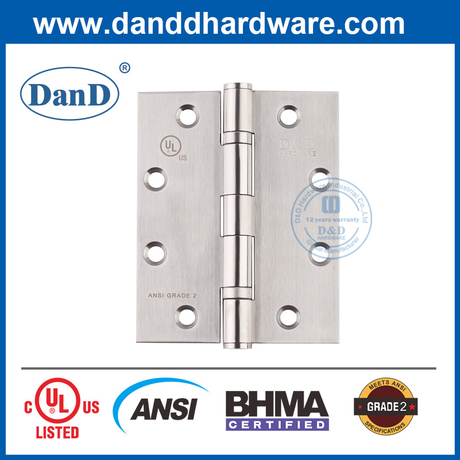 1 Pair Polished Stainless i-CE Locking Systems 0 Poished Steel Ball Bearing Flush Hinge 100mm 