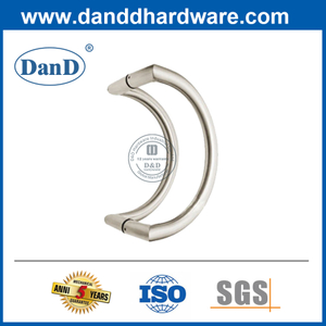 Stainless Steel 304 C Shaped Pull Handle for Commercial Door-DDPH003