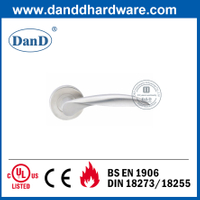 Stainless Steel 304 Round Rosette Door Handle for Metal Door-DDSH026