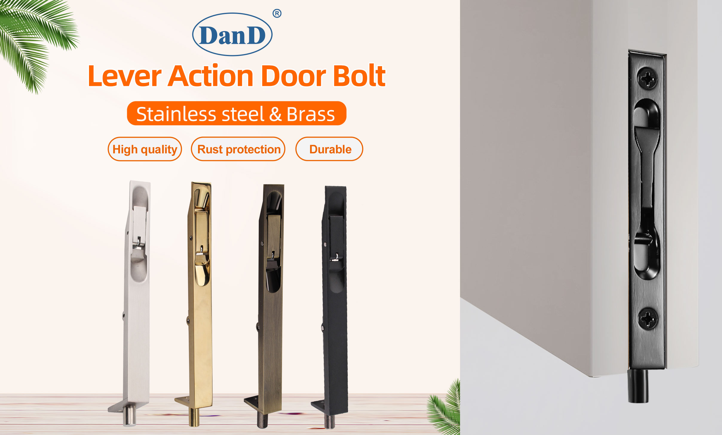 Door Bolt Manufacturer - D&D Hardware Industrial