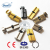 Single Open Solid Brass Door Lock Cylinders Euro Half Cylinder With Thumbturn-DDLC009